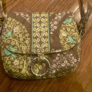 Vera Bradley paisley cross body small purse